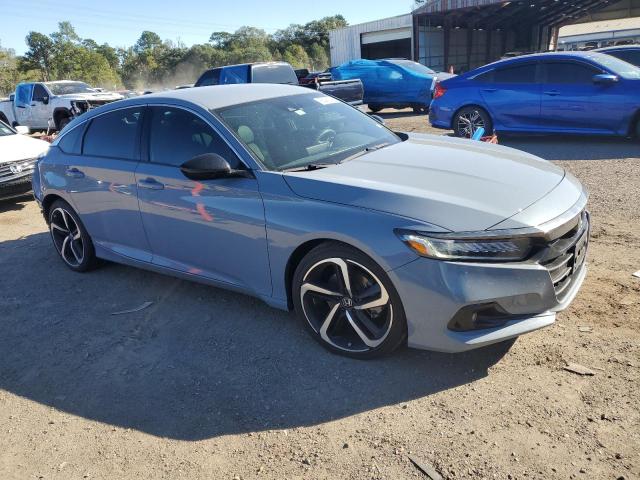 1HGCV1F38NA088689 - 2022 HONDA ACCORD SPORT GRAY photo 4