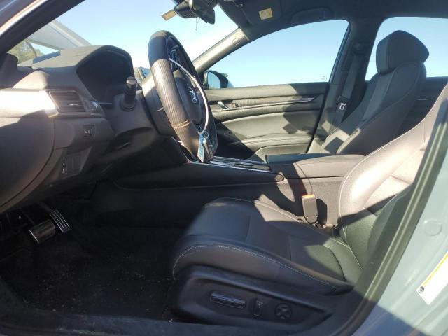 1HGCV1F38NA088689 - 2022 HONDA ACCORD SPORT GRAY photo 7