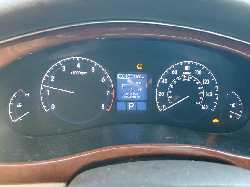 KMHGC4DD5DU225101 - 2013 HYUNDAI GENESIS 3.8L BLACK photo 9