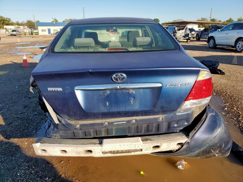 4T1BE32K06U112370 - 2006 TOYOTA CAMRY LE BLUE photo 6