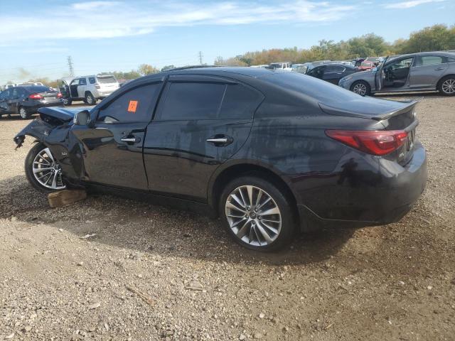 JN1EV7AR2JM443258 - 2018 INFINITI Q50 LUXE 黑色 照片 2