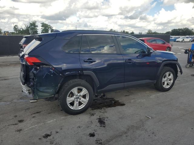 2T3W1RFV6MW123611 - 2021 TOYOTA RAV4 XLE BLUE photo 3