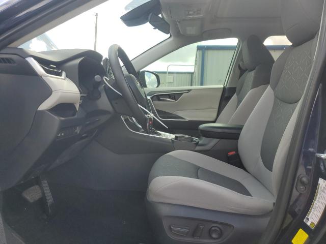 2T3W1RFV6MW123611 - 2021 TOYOTA RAV4 XLE BLUE photo 7