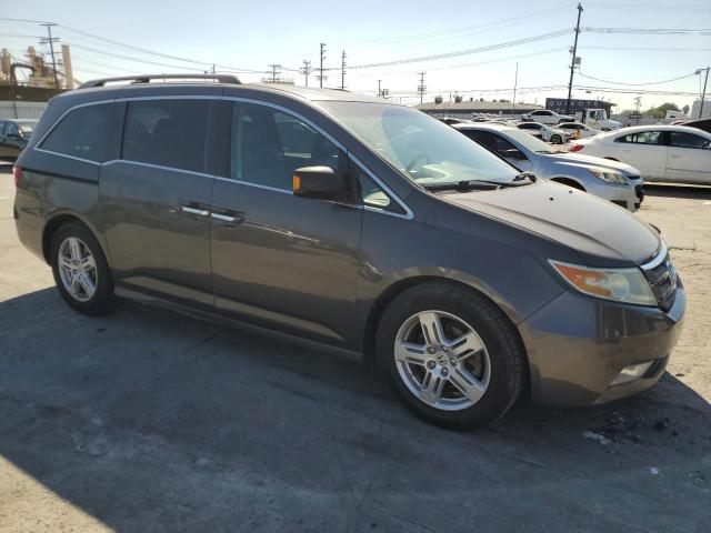 5FNRL5H98BB008835 - 2011 HONDA ODYSSEY TOURING GRAY photo 4
