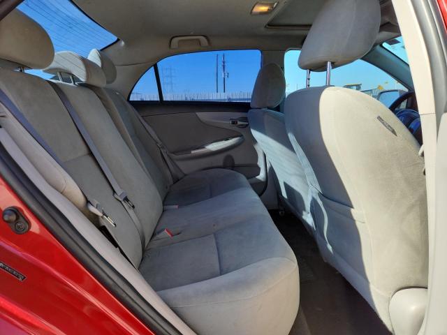 2T1BU4EE7BC571325 - 2011 TOYOTA COROLLA BASE أحمر صورة 10