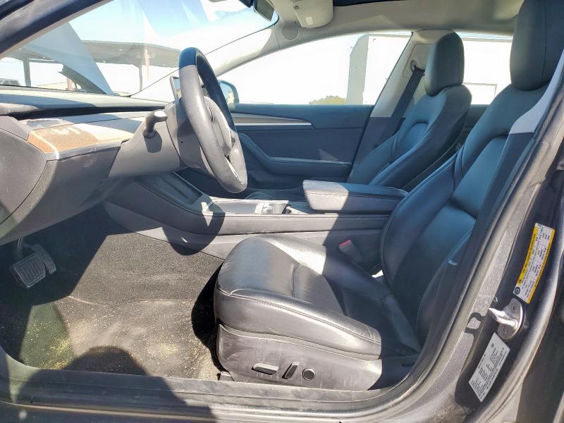 5YJ3E1EA4NF191159 - 2022 TESLA MODEL 3 Մոխրագույն լուսանկար 7