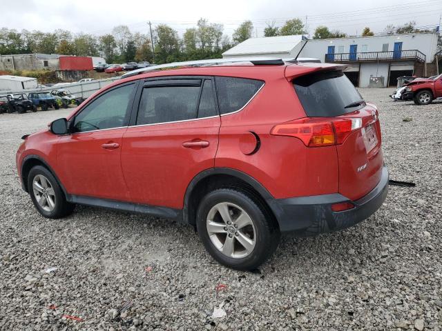 2T3RFREV7FW309421 - 2015 TOYOTA RAV4 XLE RED photo 2