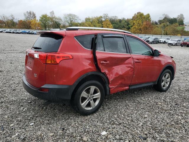 2T3RFREV7FW309421 - 2015 TOYOTA RAV4 XLE RED photo 3