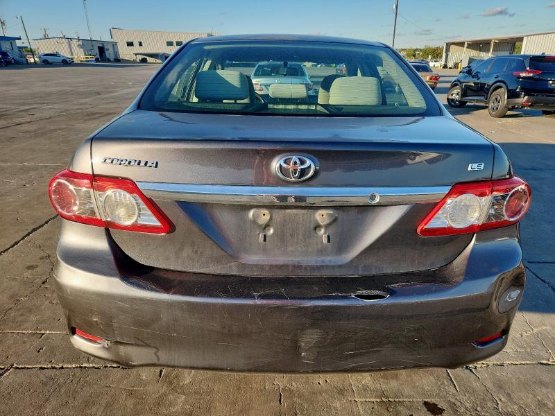 JTDBU4EE6DJ122161 - 2013 TOYOTA COROLLA BASE 灰色 照片 6