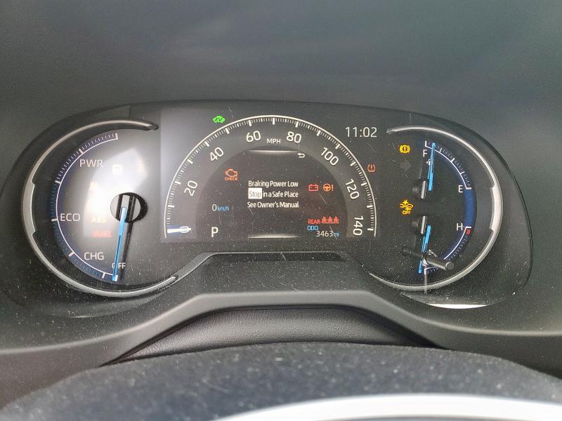 JTMLWRFV7SD328661 - 2025 TOYOTA RAV4 LE WHITE photo 9