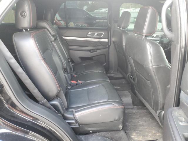 1FM5K8GT7JGC35966 - 2018 FORD EXPLORER SPORT Սև լուսանկար 11