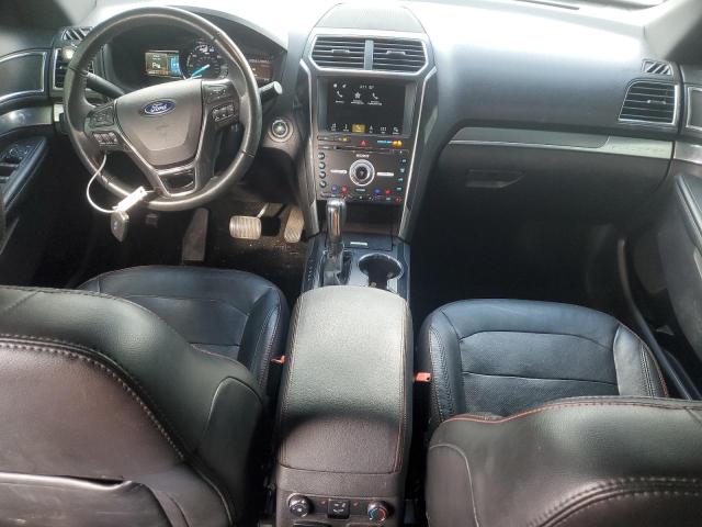 1FM5K8GT7JGC35966 - 2018 FORD EXPLORER SPORT Սև լուսանկար 8
