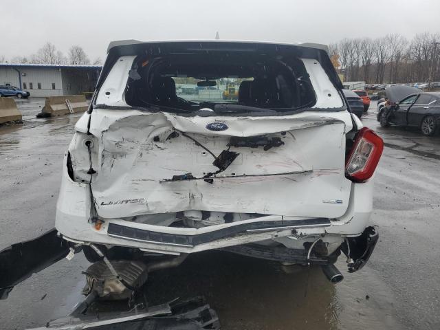 1FMSK8FH6LGC19860 - 2020 FORD EXPLORER LIMITED WHITE photo 6