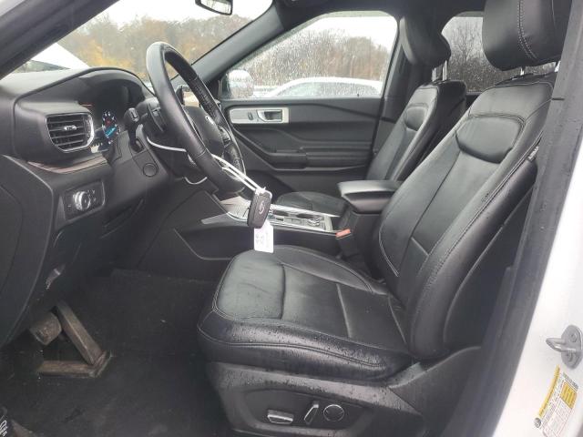 1FMSK8FH6LGC19860 - 2020 FORD EXPLORER LIMITED WHITE photo 7