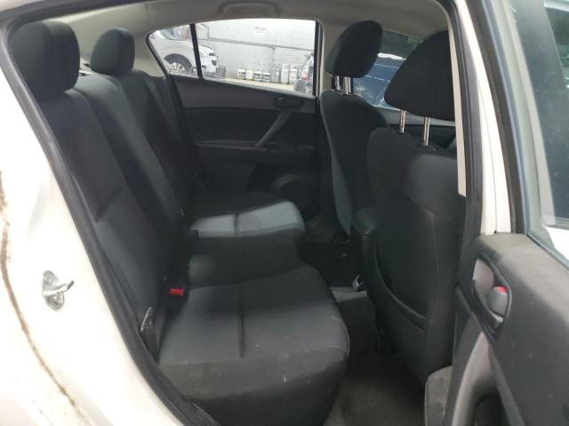 JM1BL1UF2B1391623 - 2011 MAZDA 3 I WHITE photo 10