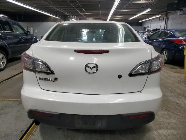 JM1BL1UF2B1391623 - 2011 MAZDA 3 I WHITE photo 6