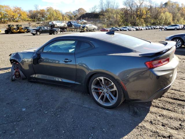 1G1FH1R71H0167058 - 2017 CHEVROLET CAMARO SS GRAY photo 2