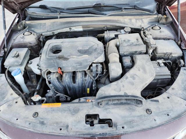 5XXGU4L36JG193223 - 2018 KIA OPTIMA EX 勃艮第红 照片 11