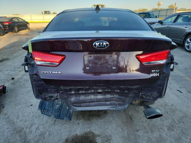 5XXGU4L36JG193223 - 2018 KIA OPTIMA EX 勃艮第红 照片 6