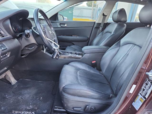 5XXGU4L36JG193223 - 2018 KIA OPTIMA EX 勃艮第红 照片 7