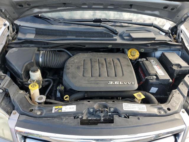 2C4RC1BG2ER221448 - 2014 CHRYSLER TOWN & COU TOURING SILVER photo 12