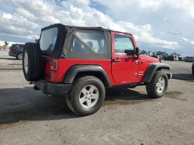 1C4AJWAG3CL217917 - 2012 JEEP WRANGLER SPORT Qırmızı foto 3