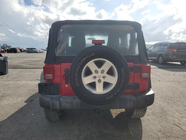1C4AJWAG3CL217917 - 2012 JEEP WRANGLER SPORT Qırmızı foto 6