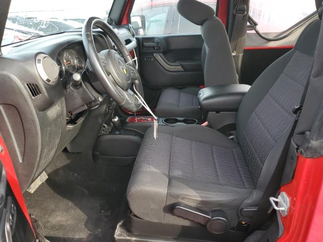 1C4AJWAG3CL217917 - 2012 JEEP WRANGLER SPORT Qırmızı foto 7