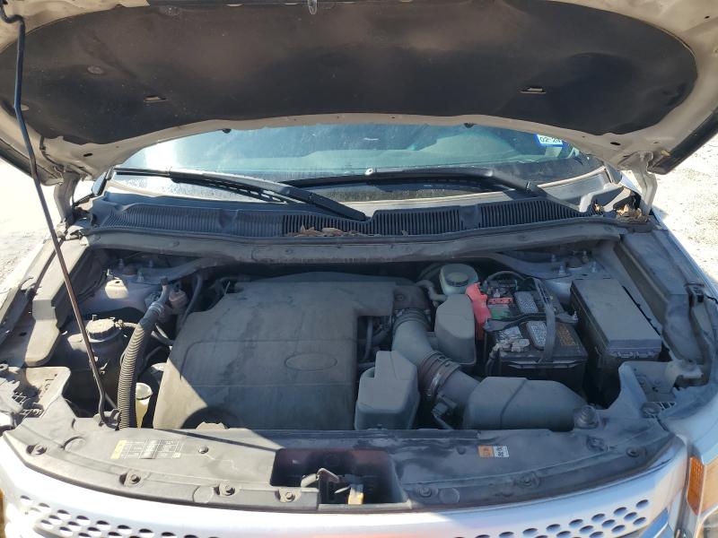 1FM5K7F89DGB26596 - 2013 FORD EXPLORER LIMITED SILVER photo 12
