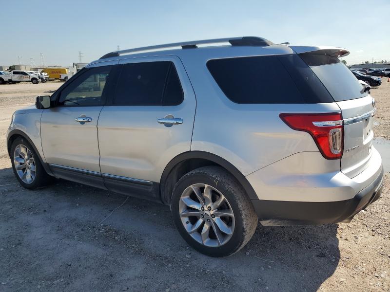 1FM5K7F89DGB26596 - 2013 FORD EXPLORER LIMITED SILVER photo 2