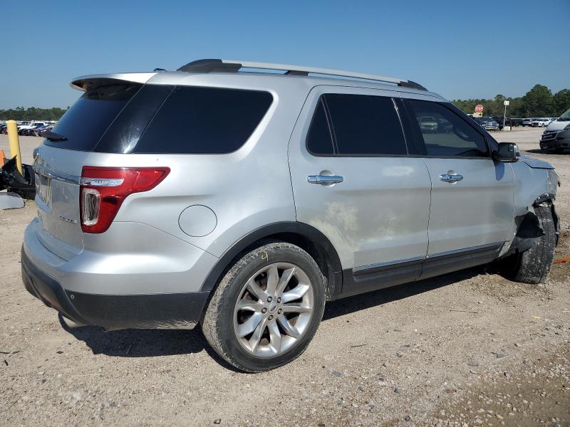 1FM5K7F89DGB26596 - 2013 FORD EXPLORER LIMITED SILVER photo 3