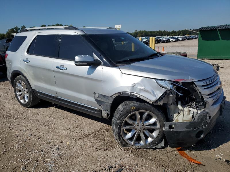 1FM5K7F89DGB26596 - 2013 FORD EXPLORER LIMITED SILVER photo 4
