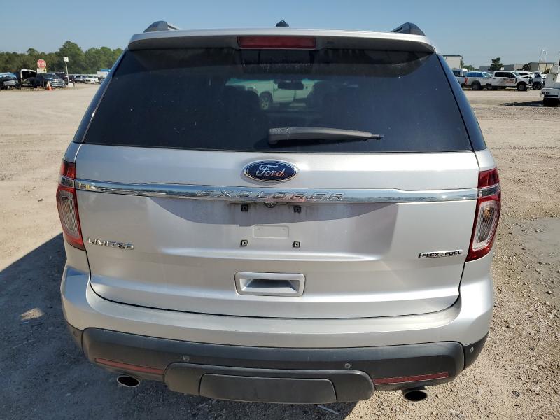 1FM5K7F89DGB26596 - 2013 FORD EXPLORER LIMITED SILVER photo 6