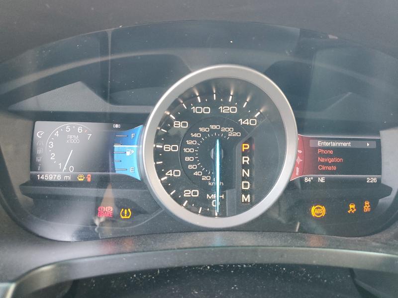 1FM5K7F89DGB26596 - 2013 FORD EXPLORER LIMITED SILVER photo 9