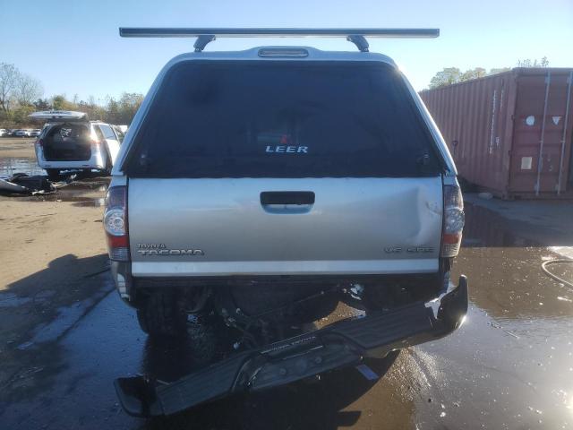 5TEUU42N29Z667901 - 2009 TOYOTA TACOMA ACCESS CAB SILVER photo 6