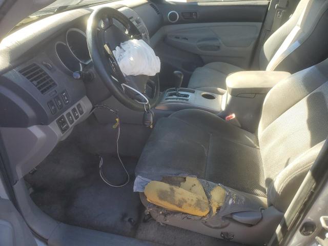 5TEUU42N29Z667901 - 2009 TOYOTA TACOMA ACCESS CAB SILVER photo 7
