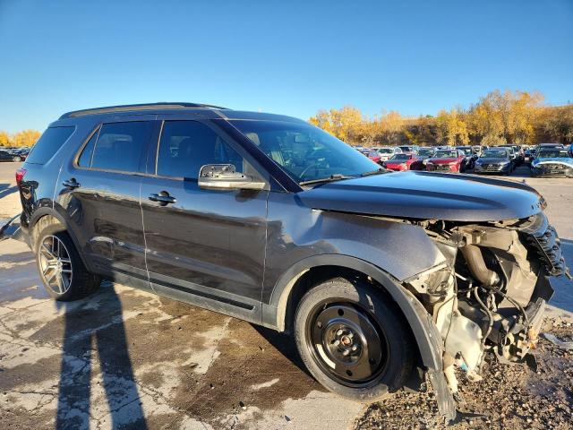 1FM5K8GT7GGC35104 - 2016 FORD EXPLORER SPORT ნაცრისფერი ფოტო 4