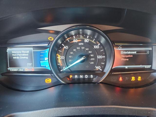 1FM5K8GT7GGC35104 - 2016 FORD EXPLORER SPORT ნაცრისფერი ფოტო 9