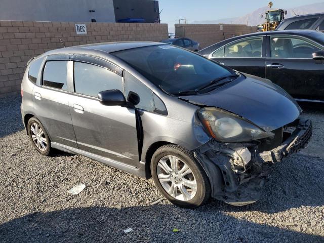 JHMGE8H59BC017880 - 2011 HONDA FIT SPORT CHARCOAL photo 4