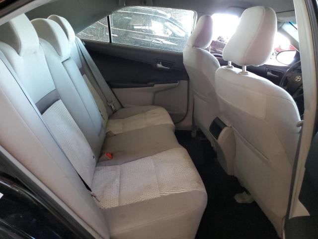 4T4BF1FK8CR195351 - 2012 TOYOTA CAMRY BASE BLACK photo 10