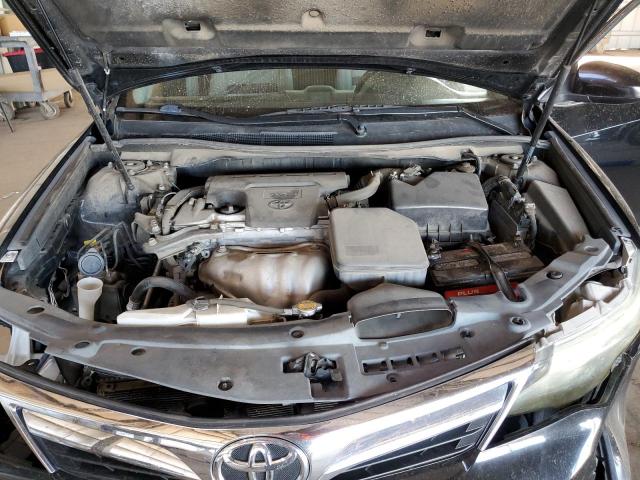 4T4BF1FK8CR195351 - 2012 TOYOTA CAMRY BASE BLACK photo 11