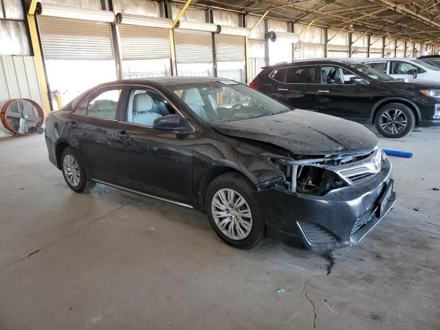 4T4BF1FK8CR195351 - 2012 TOYOTA CAMRY BASE BLACK photo 4