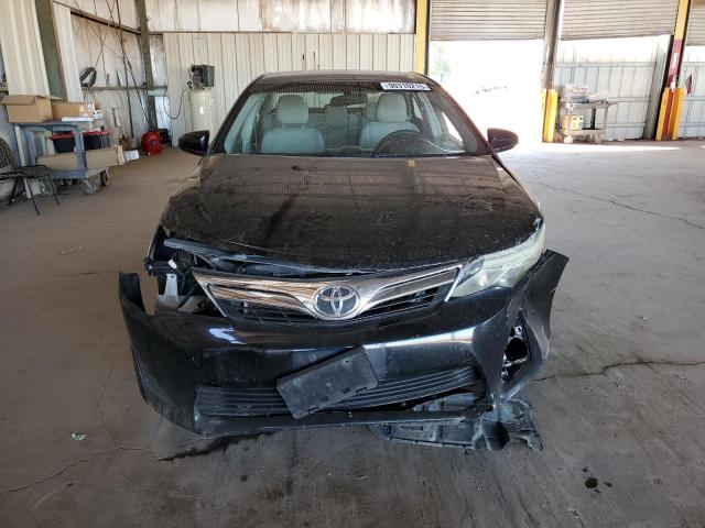4T4BF1FK8CR195351 - 2012 TOYOTA CAMRY BASE BLACK photo 5