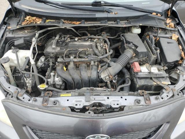 JTDBL40E899050754 - 2009 TOYOTA COROLLA BASE CHARCOAL photo 11