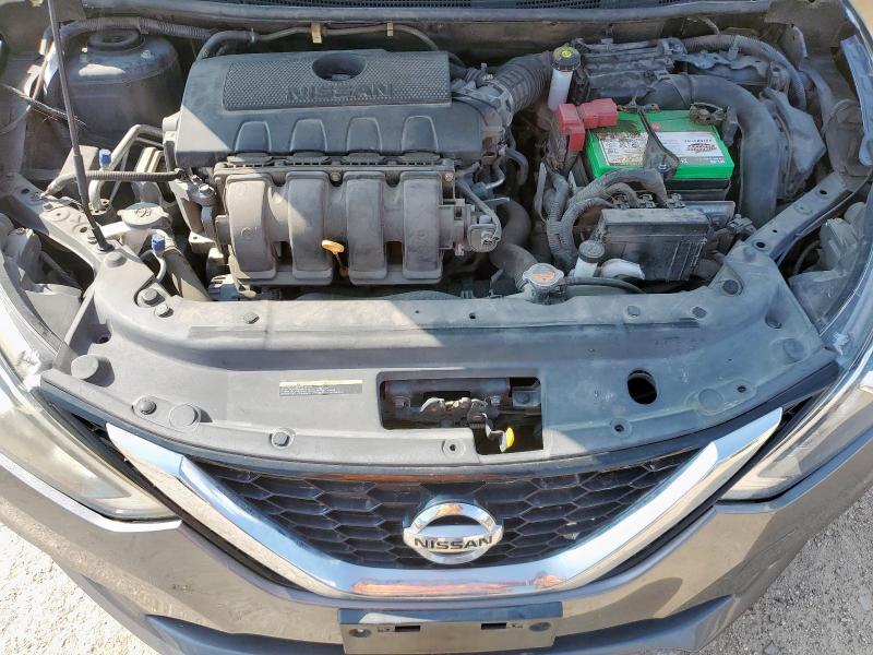 3N1AB7AP1KL608489 - 2019 NISSAN SENTRA S GRAY photo 11