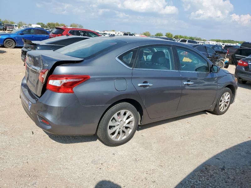 3N1AB7AP1KL608489 - 2019 NISSAN SENTRA S GRAY photo 3