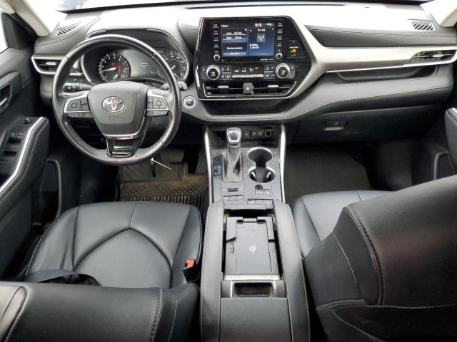 5TDGZRBH3MS090145 - 2021 TOYOTA HIGHLANDER XLE Niebieski zdjęcie 8