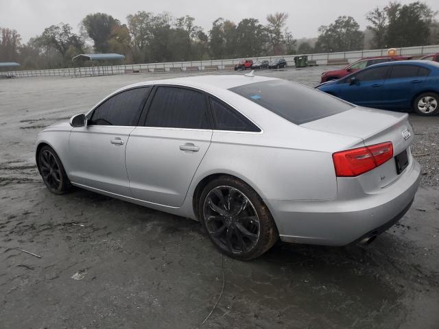 WAUDFAFC6FN034525 - 2015 AUDI A6 PREMIUM PLUS SILVER photo 2