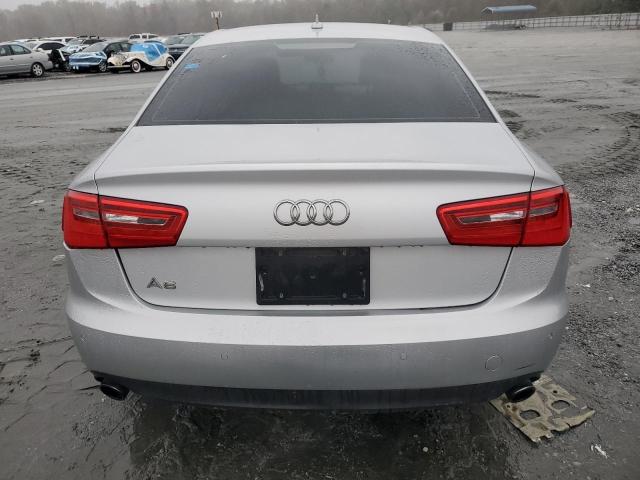 WAUDFAFC6FN034525 - 2015 AUDI A6 PREMIUM PLUS SILVER photo 6