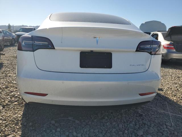 5YJ3E1EB4NF294977 - 2022 TESLA MODEL 3 WHITE photo 6